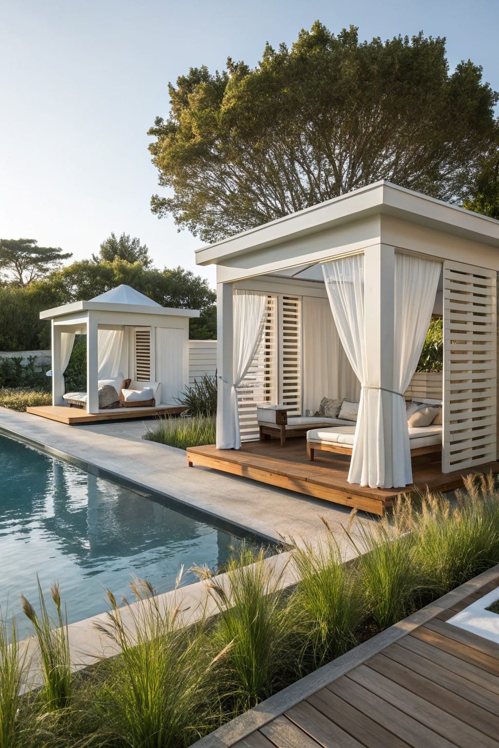 Poolside Cabanas