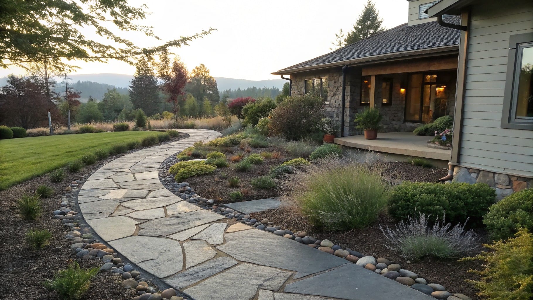 21 Beautiful Rock Landscaping Borders and Edging to Define Your Space