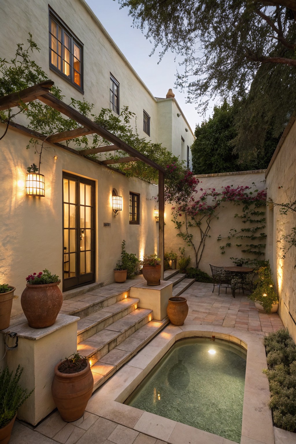 Small Plunge Pool Courtyard
