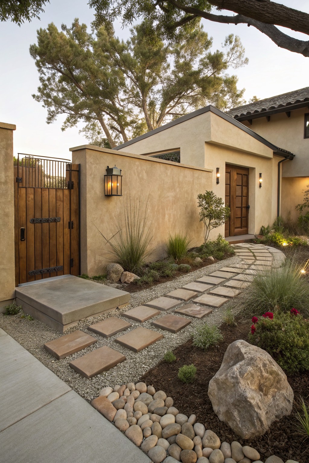 Simple Stepping Stone Entry Paths