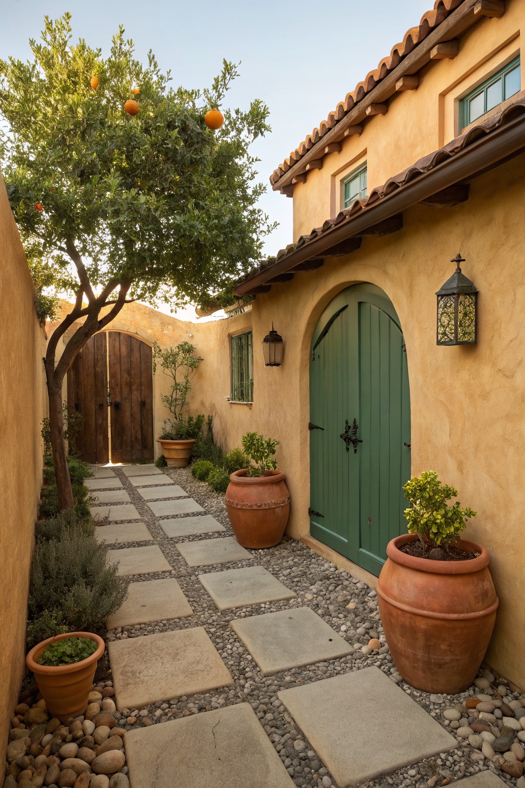 Gravel Edging for Garden Paths