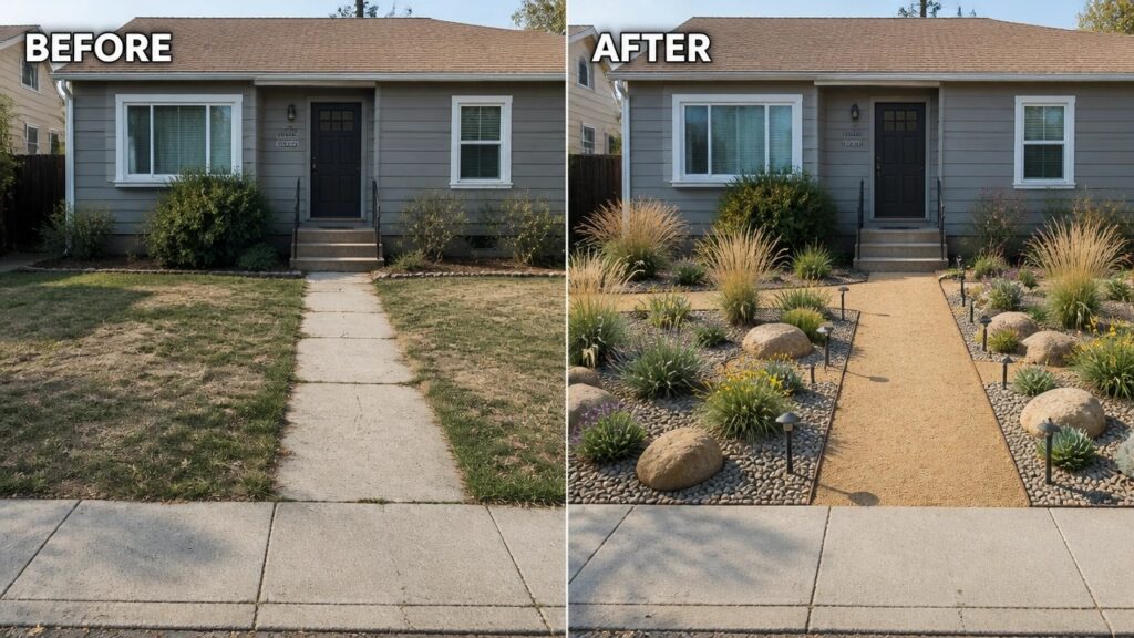 22 Practical Front Yard Makeover Ideas for Low Maintenance Curb Appeal